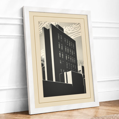 Monumental Tower Industrial - Framed Print