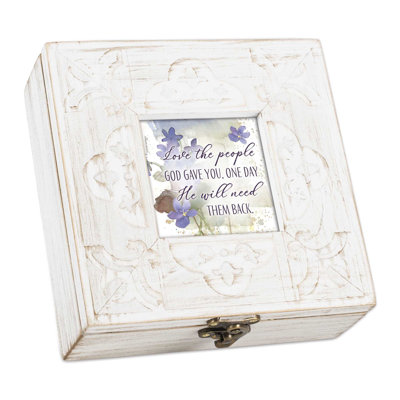 Netawaka Manufactured Wood Memory Box