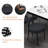 Boucle Dining Chairs Set of 4, Upholstered Dining Chairs with Black Metal Legs, Modern Dining Chair-1238874975