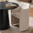 4 - Person Dining Table Sets With Solid  Round Table & 4 Upholstered Fabric Chairs-127659371-127659372