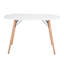 Ackerman Oval Solid Wood Base Dining Table
