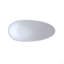 Baignoire mat 59 po à surface solide, baignoire autoportante en pierre de résine à surface solide, baignoire de trempage à surface solide blanc mat, baignoire autoportante avec trop-plein et bonde escamotable, blanc mat