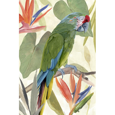 Tropical Parrot Composition I - Painting