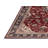 Machine Washable Persian Red Area Rug-1458235305