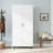 77" Extra Tall Wood Pantry Storage Cabinet, Anti-Tip Utility Cabinet with Chic High Legs & 5 Shelves (3 Adjustable), White-760205805