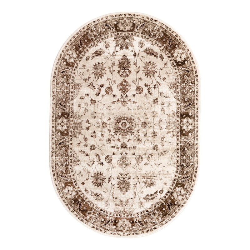 Anah Oriental Indoor Rug, Oval 6' x 9'