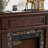Electric Fireplace With Mantel,Fireplace Mantel Surround With 23" Fireplace Insert, Adjustable Flame, Remote Control, 41.34"W*14"D*40"H-1488192747