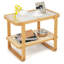 Akila Glass Tray Top End Table