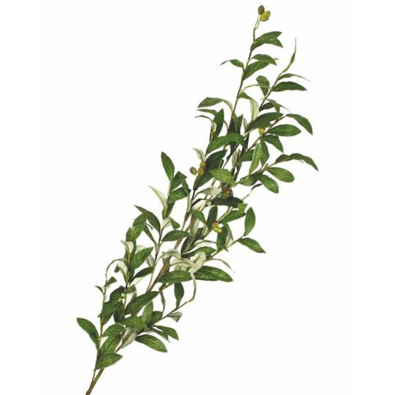 60'' Faux Olive Tree Branch