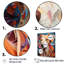 «Playfull Dog Whippet Popart II», reproduction sur toile-1237803645-1237803586