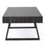 Table basse de style traîneau Gurmail-20246770