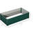 Galvanized Raised Planter For A Bountiful Harvest - 46.75" L X 23.5" W 12" H, Easy Assembly Bed Garden 4' 2' 1', To Assemble And Maintain