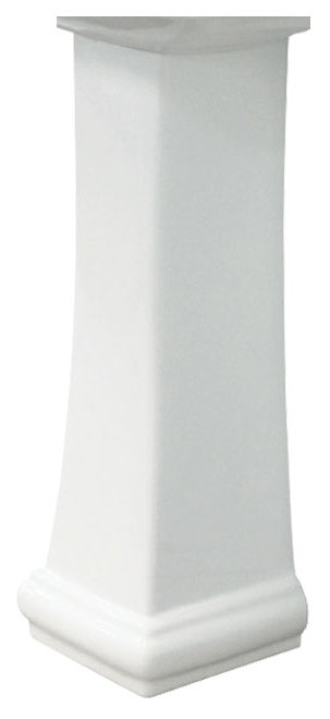 Avalon Vitreous China Pedestal Leg