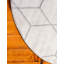 Tapis contemporain Tellaro de couleur crème-61874891