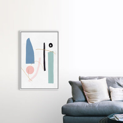 Reproduction d’art sur toile, "precision I blush version" par PI studio