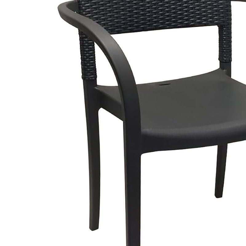 Grosfillex Java Stackable, Charcoal
