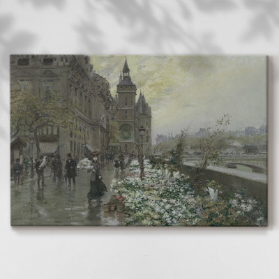 Paysages rétro-DVI -Galerie enveloppée Cavas