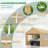 12x20 Carport Heavy Duty Car Canopy Garage with Roll-Up Ventilation Windows-105122740