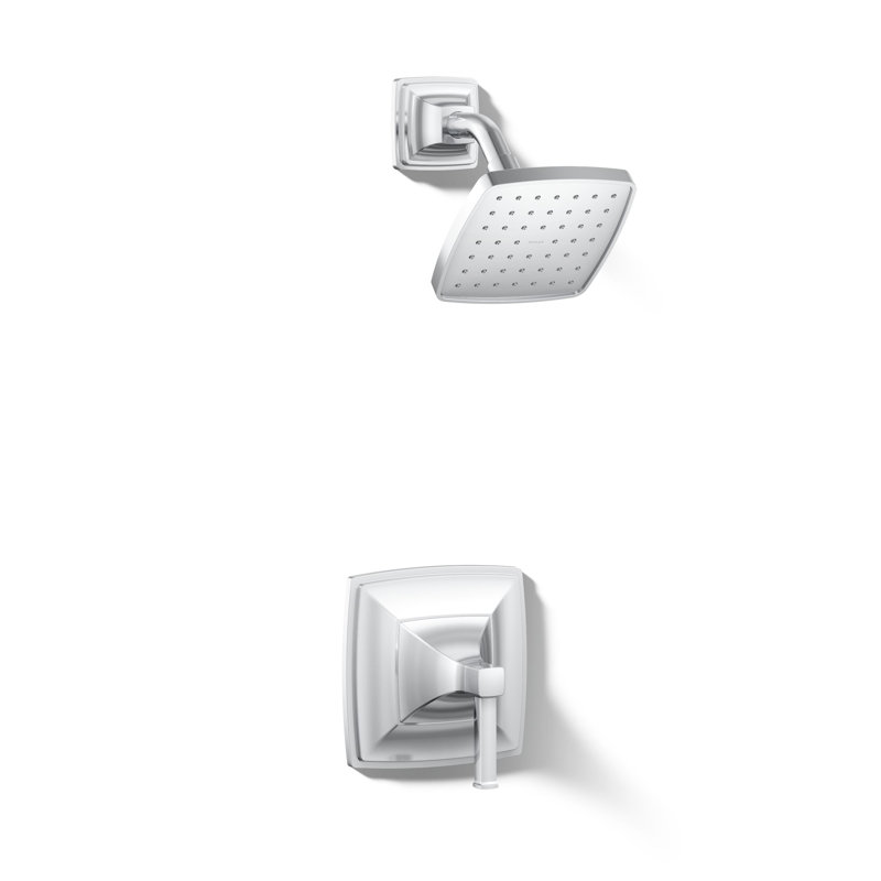 Riff Pressure-Balancing Shower Faucet Trim, Polished Chrome