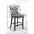 Original Product Name: Contemporary Velvet Upholstered Barstools With Button Tufted Decoration And Wooden Legs-1811136200-1811136309