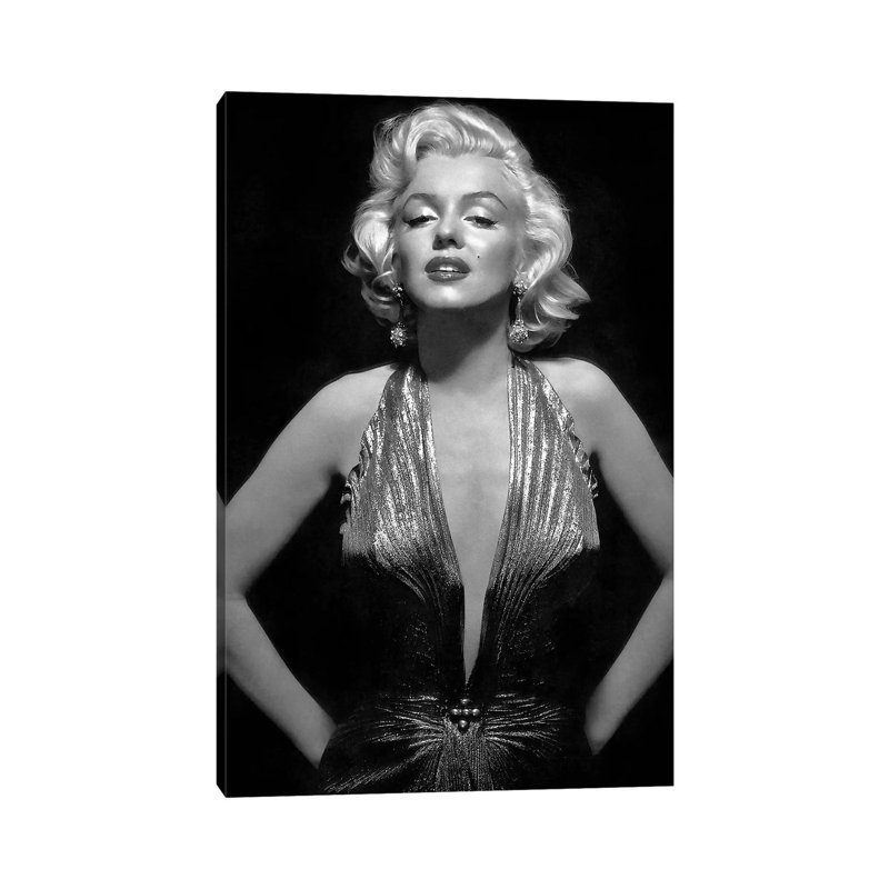 The Iconic Marilyn Monroe by Radio Days - Wrapped Canvas Graphic Art Print, 20.32 cm H x 30.48 cm W
