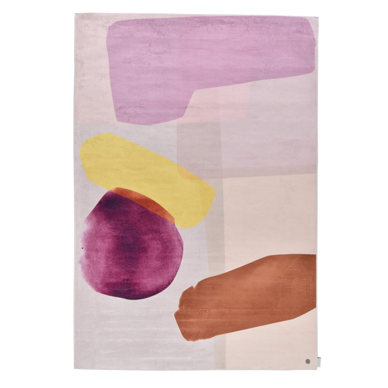 Teppich Shapes in Rosa, Rectangle 140 x 200cm