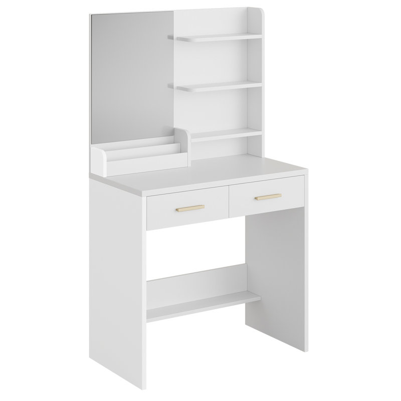 Meuble-lavabo blanc 55,1 po