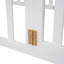 Structure de lit en bois avec clôture et porte-28735532-28735533