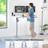 VIVO Single Motor Electric Desk with Push Button Memory Controller-129479319-129479303
