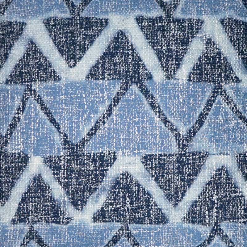 Farahan Pillow Cover & Insert, Indigo, Rectangle 14"H x 24"W