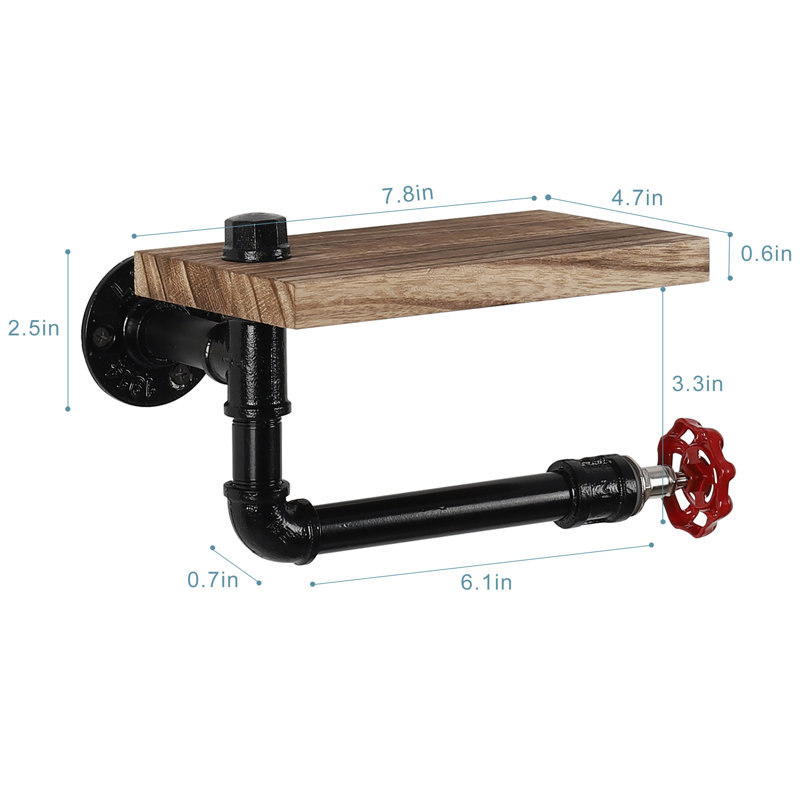 Wall Mounted Toilet Paper Holder