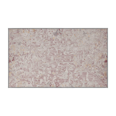 Tapis gris lavable à la machine