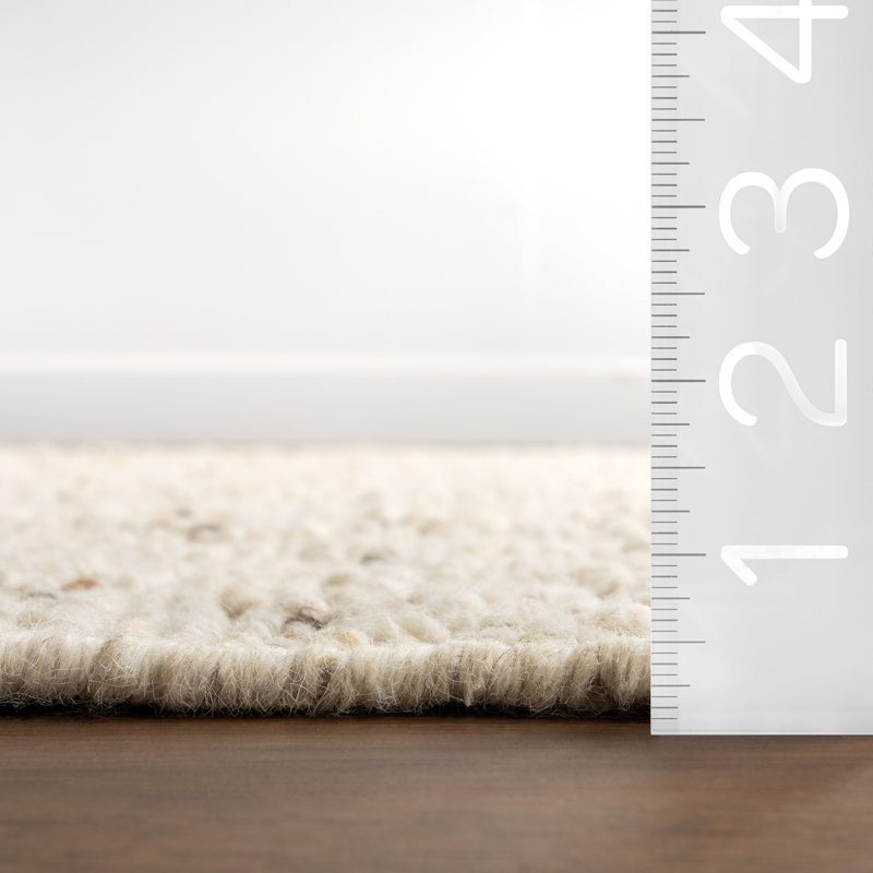  JuJu Diamond Trellis Wool Area Rug, Rectangle 8'6" x 11'6"