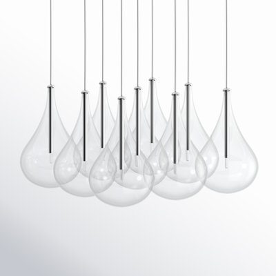 Deva 9-Light Dimmable Pendant