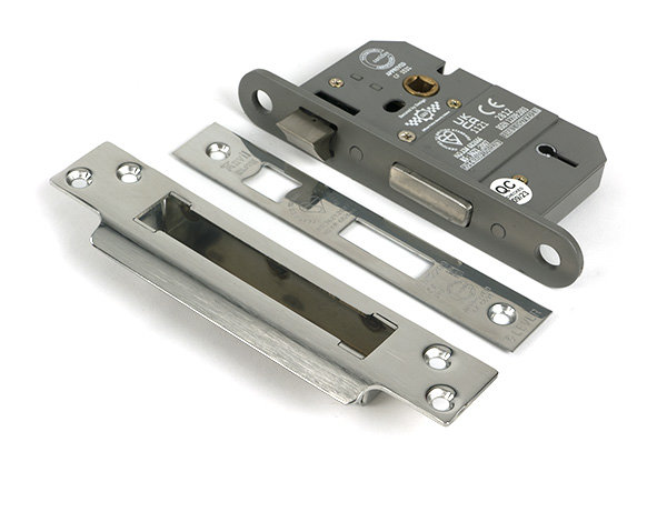 Sash Lock, Polished Stainless Steel
