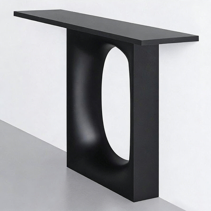 Console Nordic Modern, H 35,8 po x l 47,2 po x P 13,8 po
