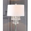 Lampe sur pied 61 po Largent
