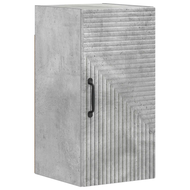 Bathroom Storage Furniture Set, Concrete Grey