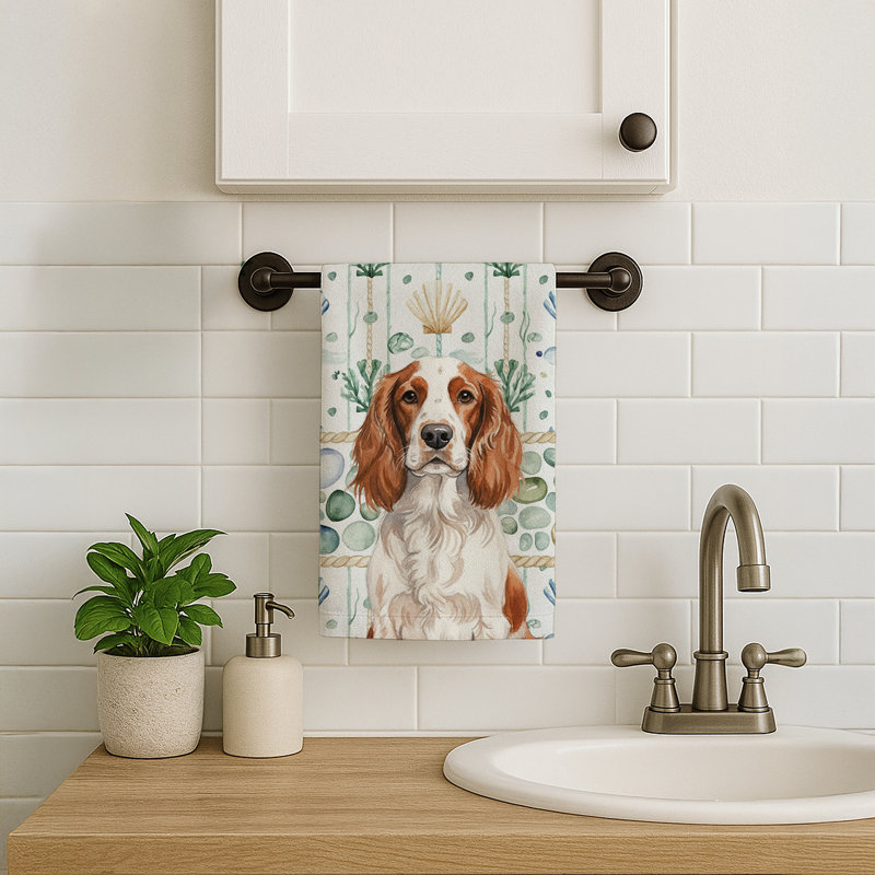 Serviette de cuisine Welsh Springer Spaniel, Épagneul Springer gallois