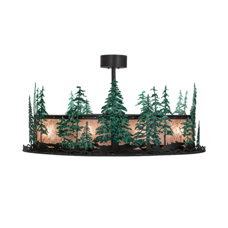 Tall Pines Downrod Ceiling Fan