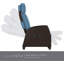 Premium All-Weather Wicker Outdoor Lounge Chair-375313387
