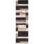 Tapis de couloir 12 pi chocolat
