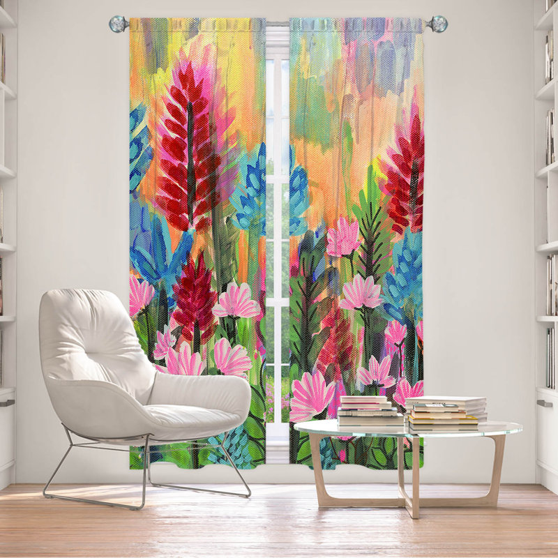 Ensemble de rideaux en polyester 2 pièces Gaonou Petrichor, L 20 po x L 52 po