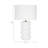 Decorative Ceramic Bubble Accent Lamp for Bedroom Bedside Table - Modern Desk Lamp for Living Room and Small Side Table - 22", White-89117135