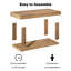 Table basse 42,5 po