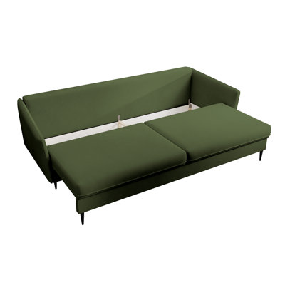 Almonor 3 Seater Velvet Sleeper