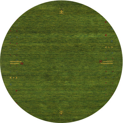 Tapis décoratif vert Lexington