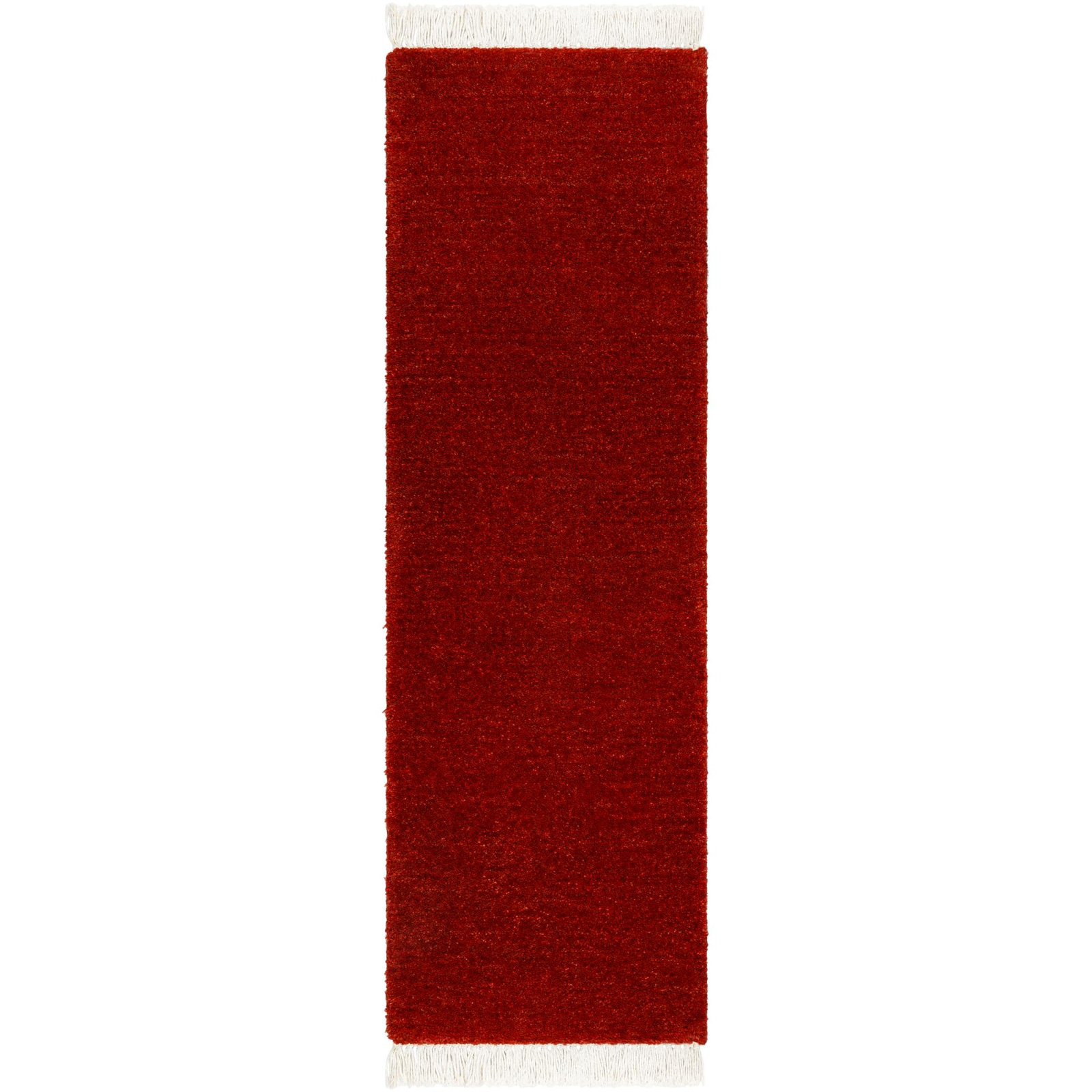 Clio Hand-Loomed Beige Wool Rug, Runner 3' x 10'