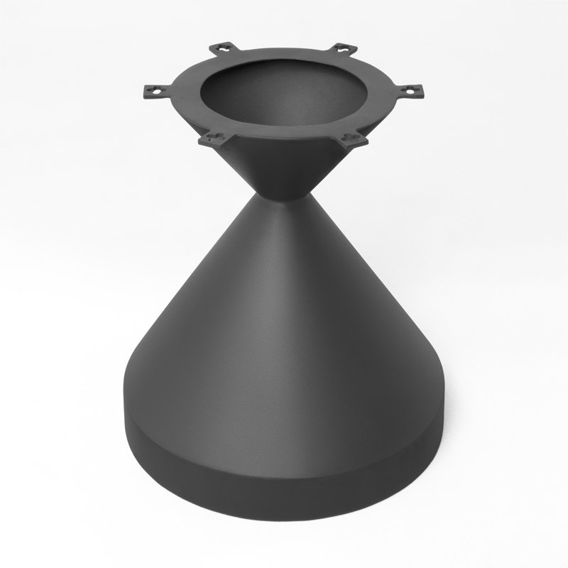 Base de table basse Flux, H 16 po x L 15 po x l 15 po
