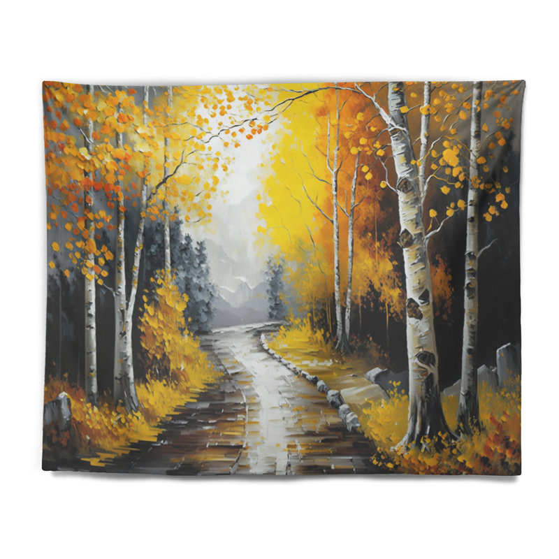 Tapisserie en polyester, H 32 po x l 39 po